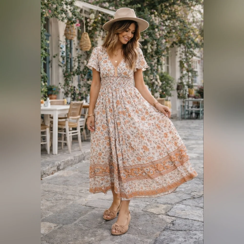 THE FLEXX Blush Pink Tassel Ballet Flats - Picture 3 of 11